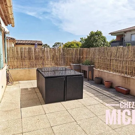 Chez Micky- T2 Cosy Avec Clim, Parking Et Terrasse - Proche Gare Appartement